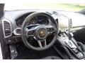 Black 2018 Porsche Cayenne Standard Cayenne Model Steering Wheel