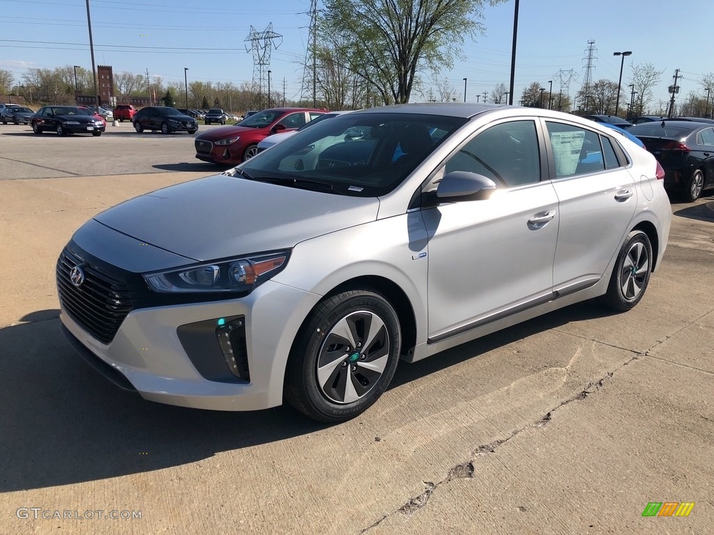 Symphony Air Silver 2018 Hyundai Ioniq Hybrid SEL Exterior Photo #127068390