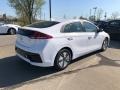 2018 Ceramic White Hyundai Ioniq Hybrid Blue  photo #2