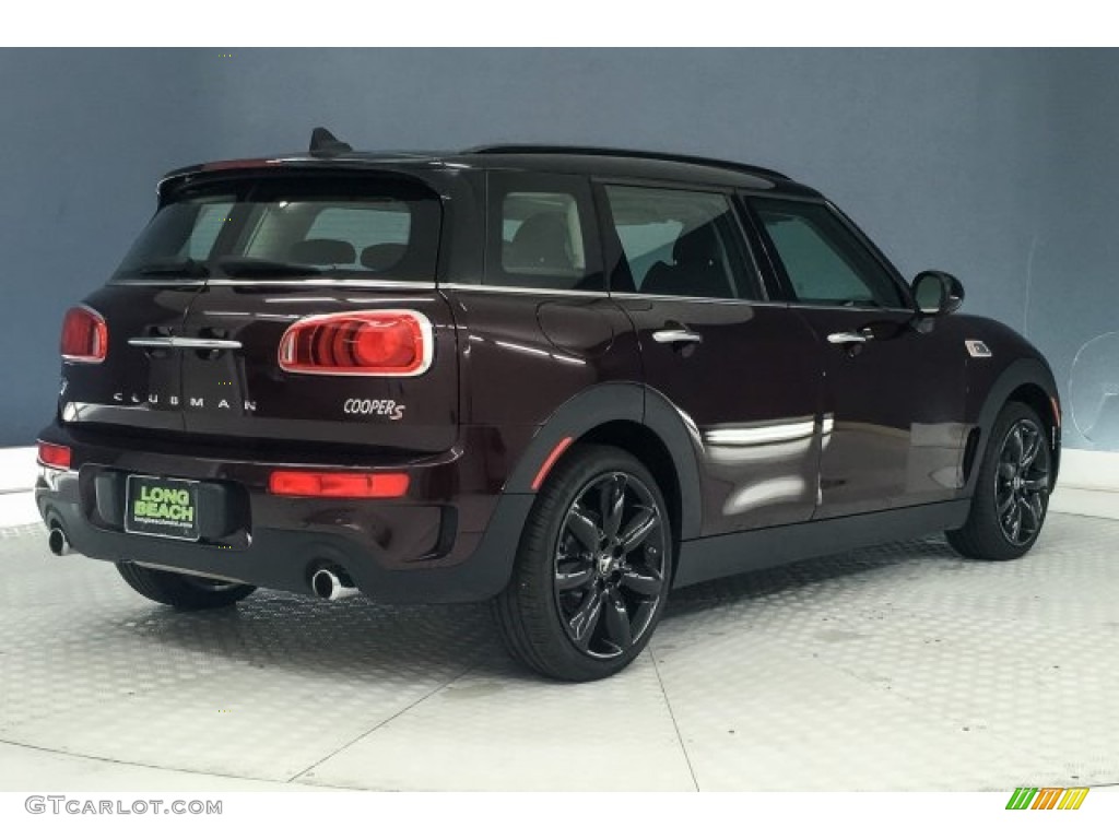 2018 Clubman Cooper S - Pure Burgundy Metallic / Carbon Black photo #31