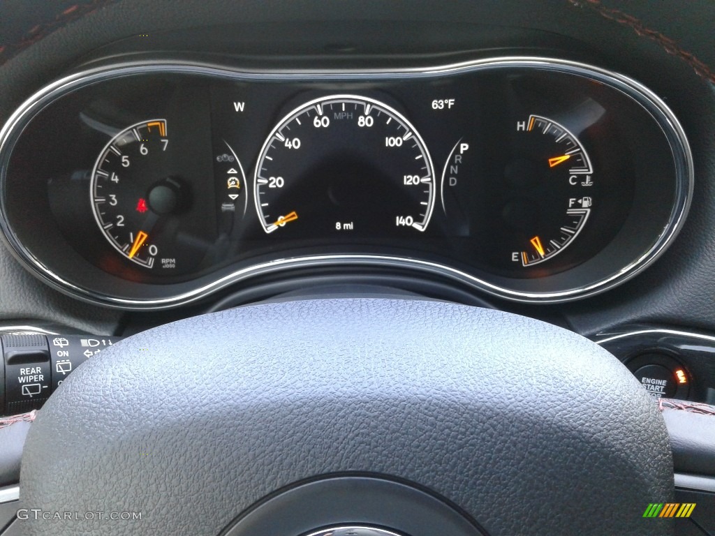 2018 Jeep Grand Cherokee Trailhawk 4x4 Gauges Photo #127071060