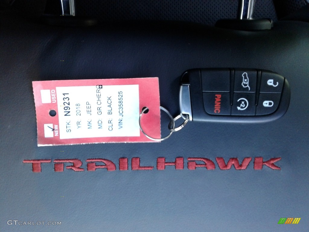 2018 Jeep Grand Cherokee Trailhawk 4x4 Marks and Logos Photo #127071483