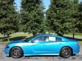 2018 B5 Blue Pearl Dodge Charger R/T Scat Pack  photo #1
