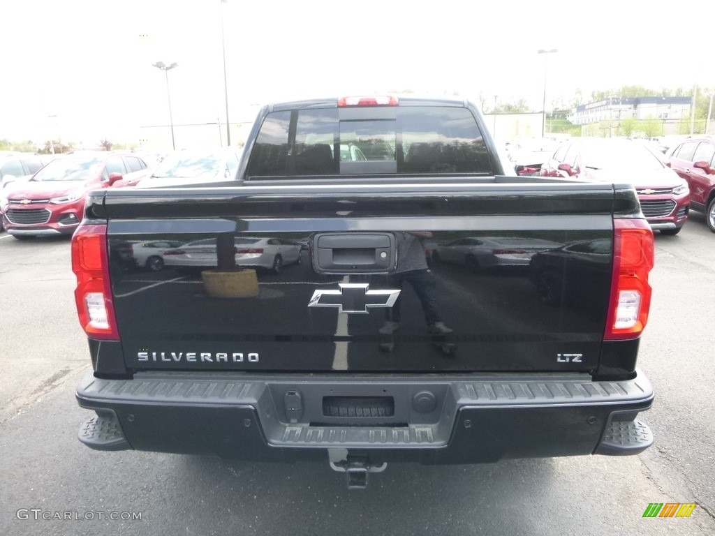 2018 Silverado 1500 LTZ Crew Cab 4x4 - Black / Jet Black photo #4