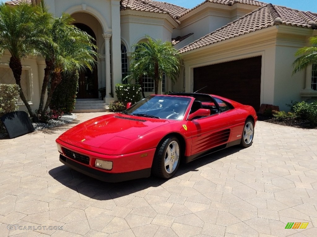 Red 1992 Ferrari 348 TS Exterior Photo #127077261