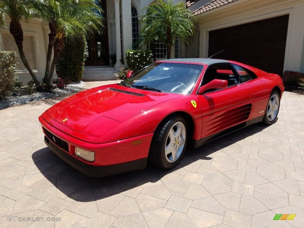 Red 1992 Ferrari 348 TS Exterior Photo #127077561