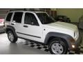 2005 Stone White Jeep Liberty Sport 4x4  photo #5