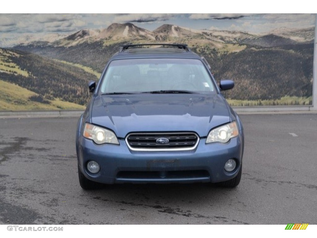 2006 Outback 2.5i Limited Wagon - Atlantic Blue Pearl / Taupe photo #2