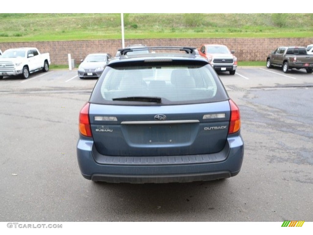 2006 Outback 2.5i Limited Wagon - Atlantic Blue Pearl / Taupe photo #6