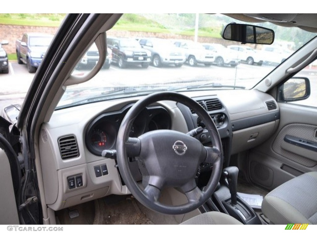 2003 Xterra XE V6 4x4 - Super Black / Gray photo #10
