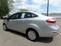 Ingot Silver Metallic - Fiesta S Sedan Photo No. 5