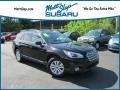 2017 Crystal Black Silica Subaru Outback 2.5i Premium  photo #1