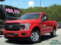 2018 Race Red Ford F150 XL Regular Cab  photo #1