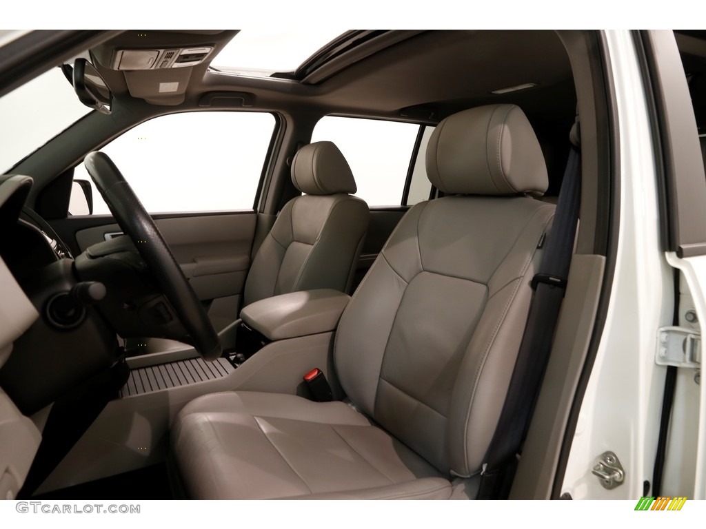 2015 Pilot EX-L 4WD - Taffeta White / Gray photo #5