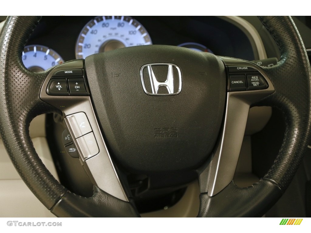 2015 Pilot EX-L 4WD - Taffeta White / Gray photo #7