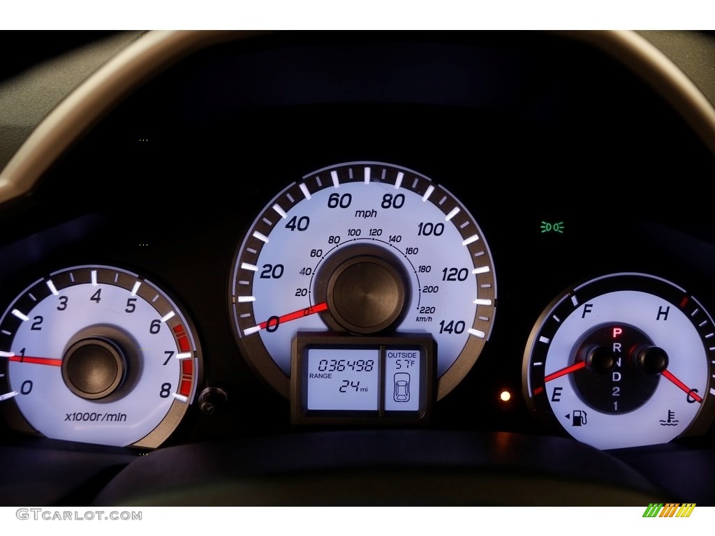 2015 Pilot EX-L 4WD - Taffeta White / Gray photo #8