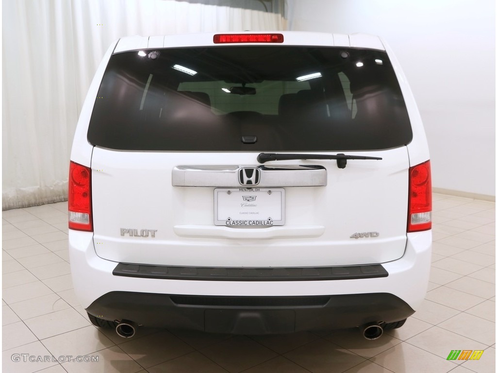 2015 Pilot EX-L 4WD - Taffeta White / Gray photo #20