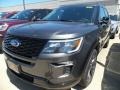 2018 Magnetic Metallic Ford Explorer Sport 4WD  photo #1