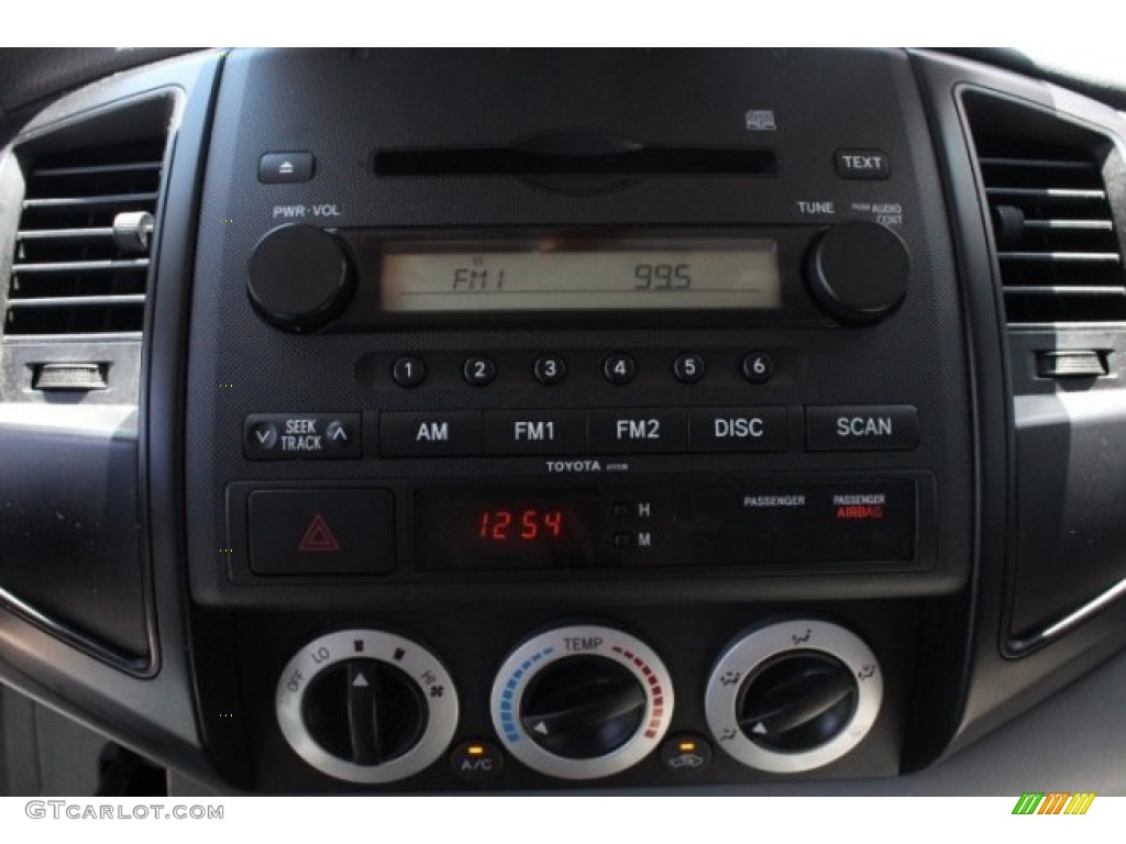 2008 Tacoma Regular Cab - Black Sand Pearl / Graphite Gray photo #15