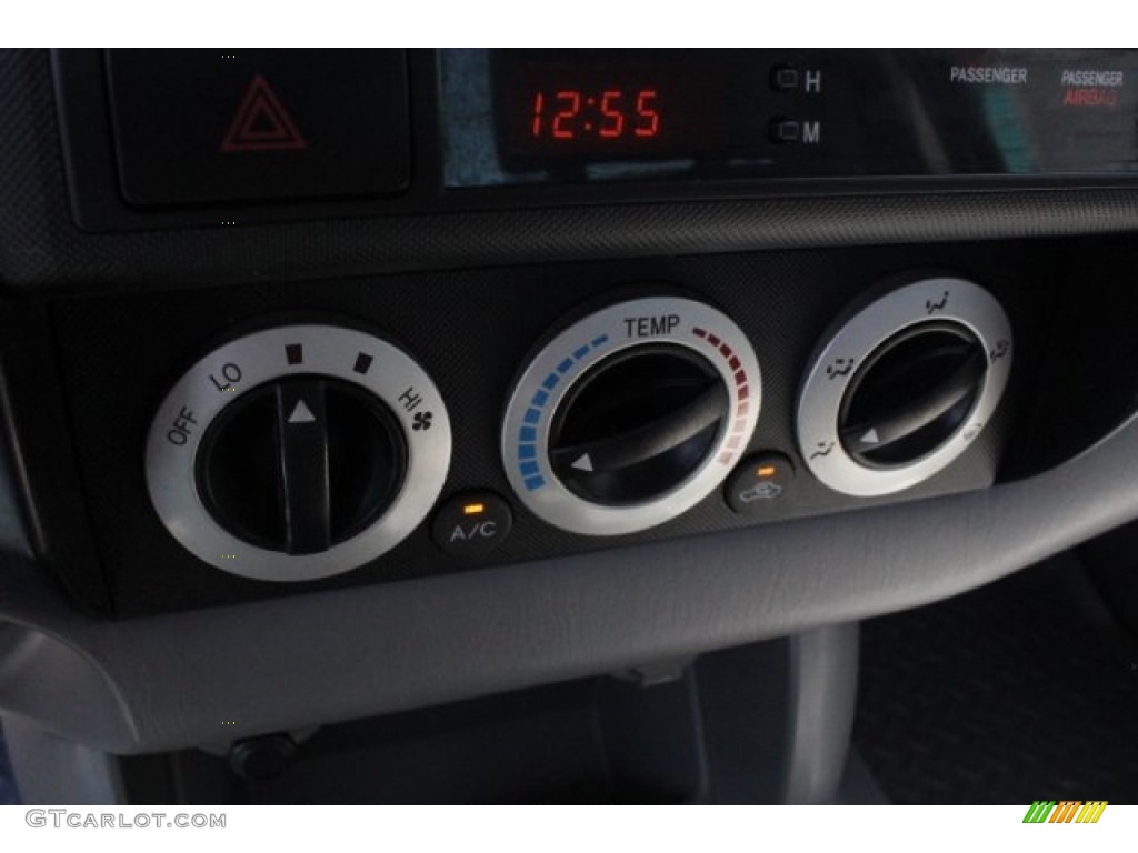 2008 Tacoma Regular Cab - Black Sand Pearl / Graphite Gray photo #16