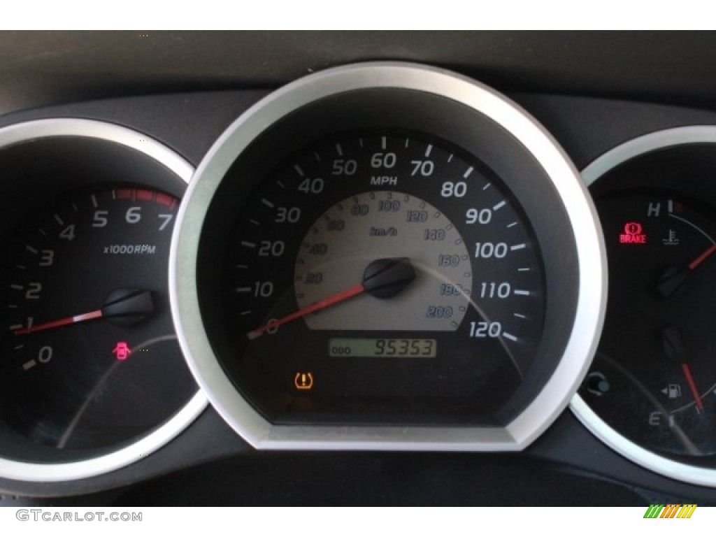 2008 Tacoma Regular Cab - Black Sand Pearl / Graphite Gray photo #19
