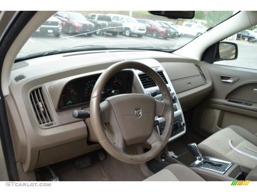 2009 Journey SXT AWD - Light Sandstone Metallic / Pastel Pebble Beige photo #10