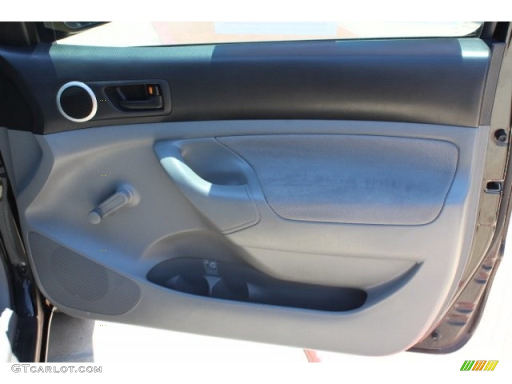2008 Tacoma Regular Cab - Black Sand Pearl / Graphite Gray photo #24
