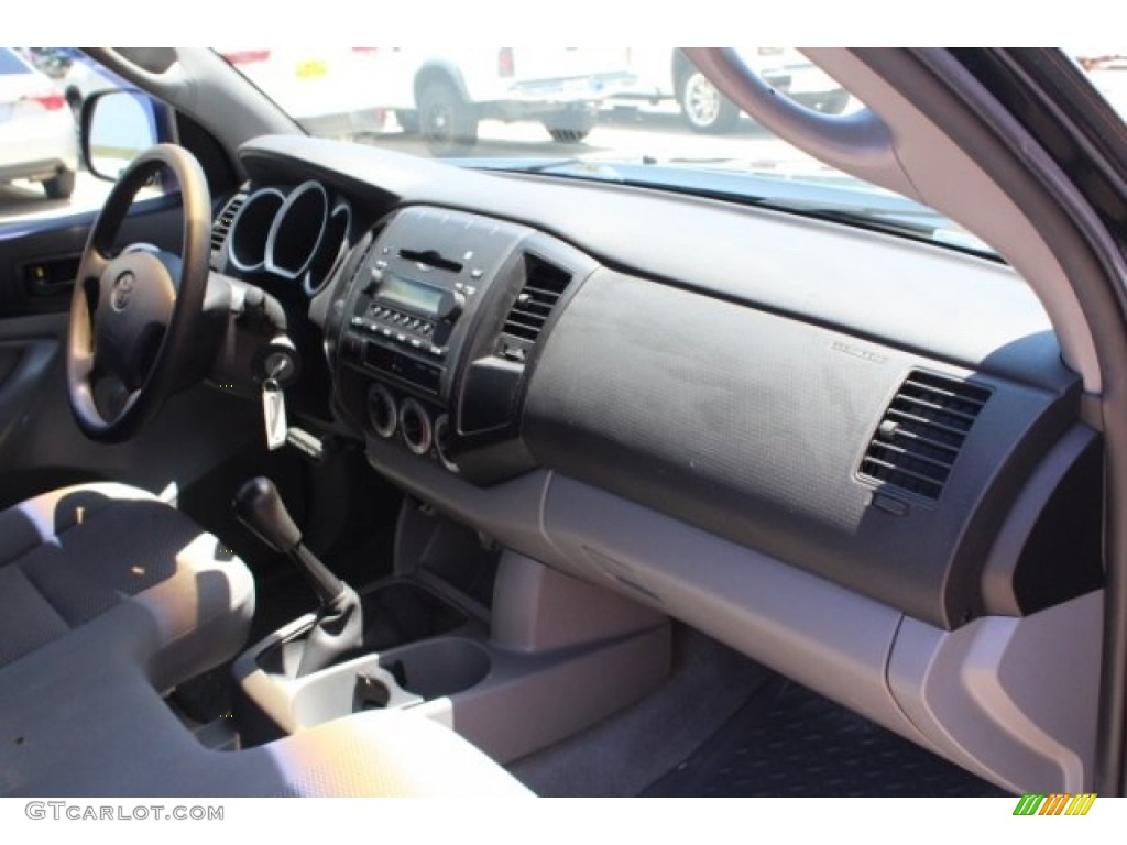 2008 Tacoma Regular Cab - Black Sand Pearl / Graphite Gray photo #25