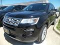 2018 Shadow Black Ford Explorer XLT 4WD  photo #1
