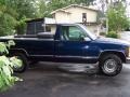 2000 Indigo Blue Metallic Chevrolet Silverado 2500 LS Regular Cab  photo #10