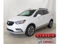 White Frost Tricoat 2018 Buick Encore Preferred II AWD