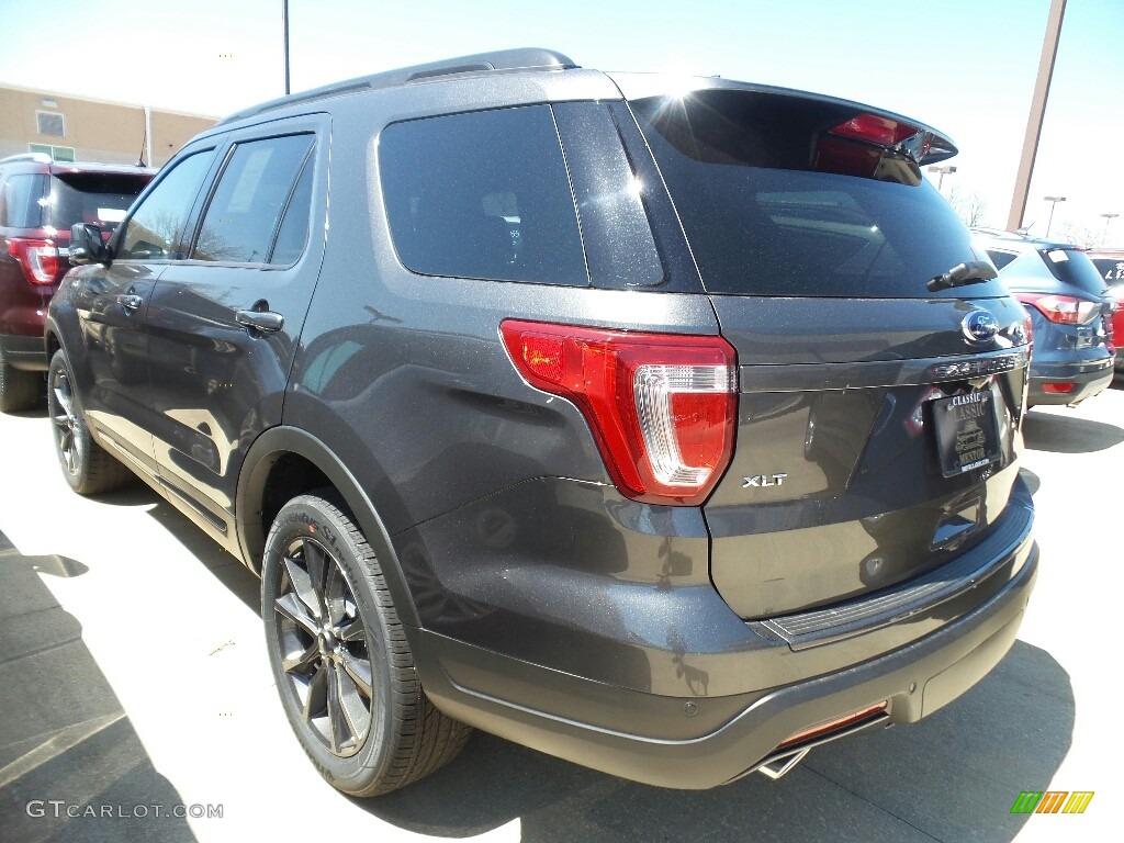 2018 Explorer XLT 4WD - Magnetic Metallic / Ebony Black photo #2