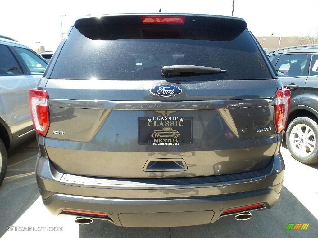 2018 Explorer XLT 4WD - Magnetic Metallic / Ebony Black photo #3