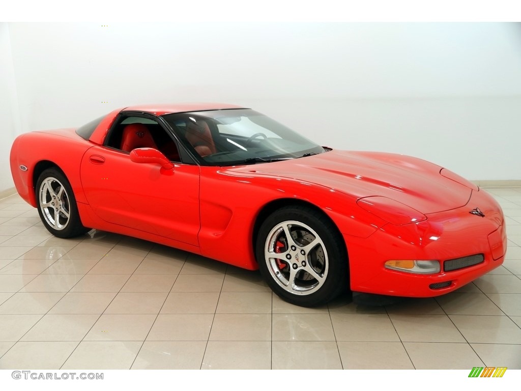2004 Corvette Coupe - Torch Red / Torch Red photo #1