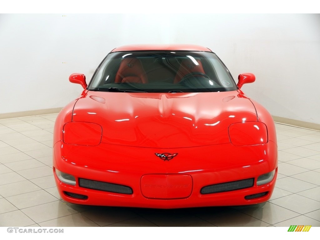 2004 Corvette Coupe - Torch Red / Torch Red photo #2