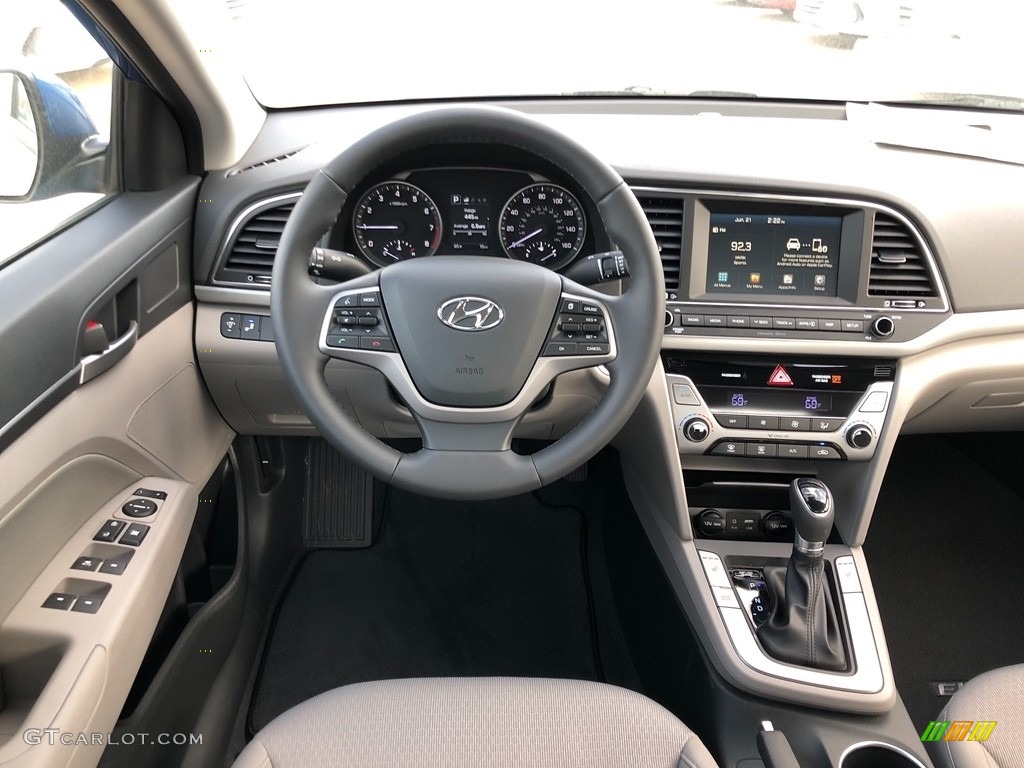 2018 Elantra Value Edition - Electric Blue / Gray photo #3