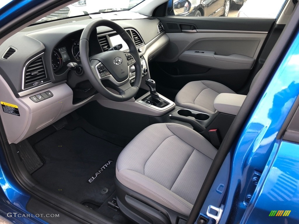 2018 Elantra Value Edition - Electric Blue / Gray photo #4