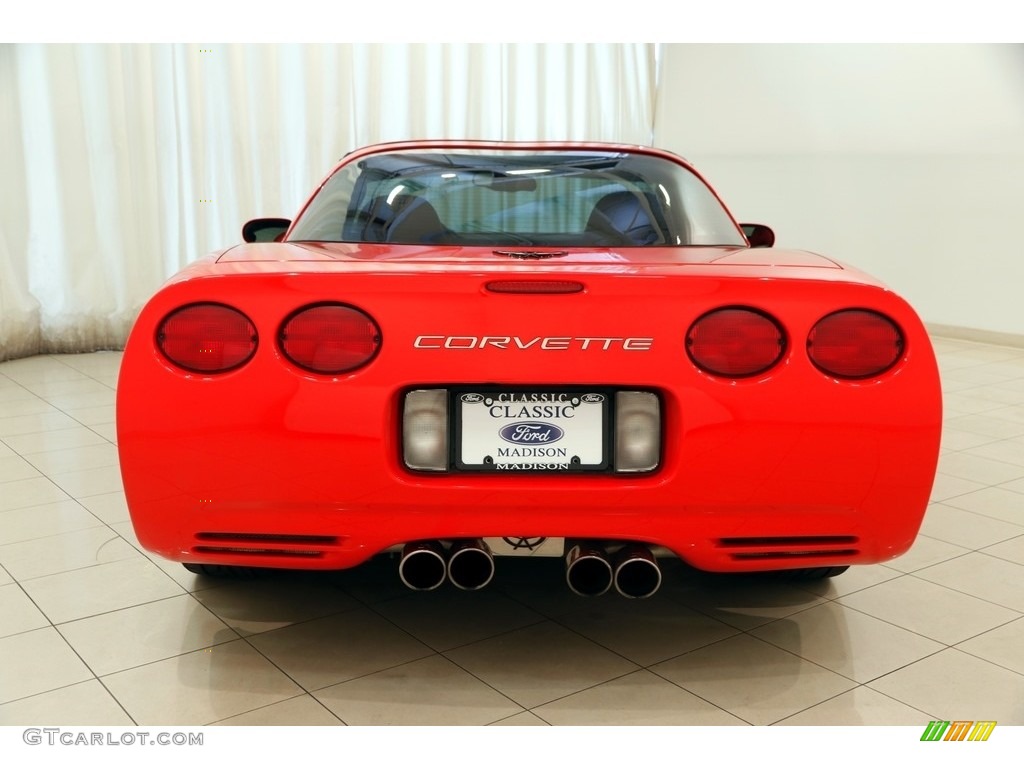 2004 Corvette Coupe - Torch Red / Torch Red photo #19