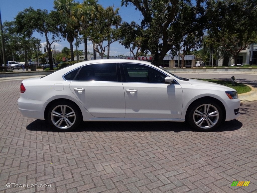 2014 Passat TDI SE - Candy White / Cornsilk Beige photo #62