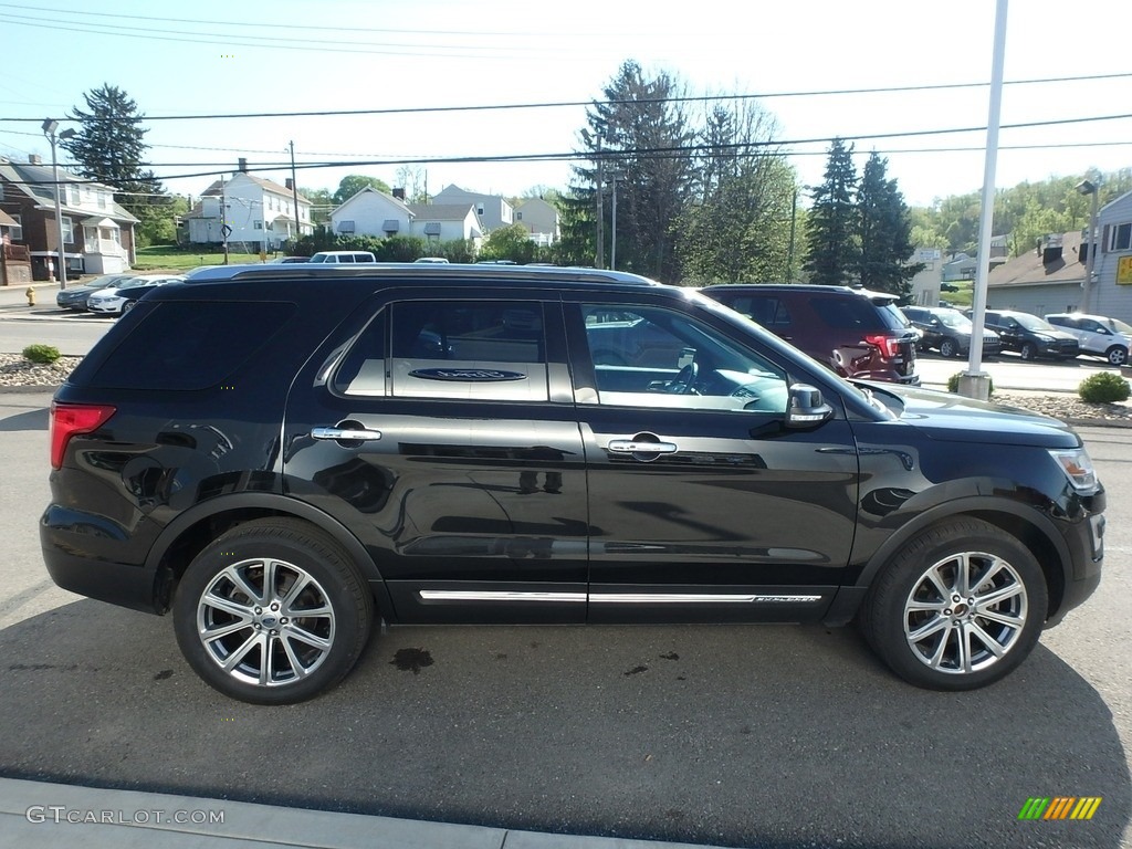 2017 Explorer Limited 4WD - Shadow Black / Ebony Black photo #4