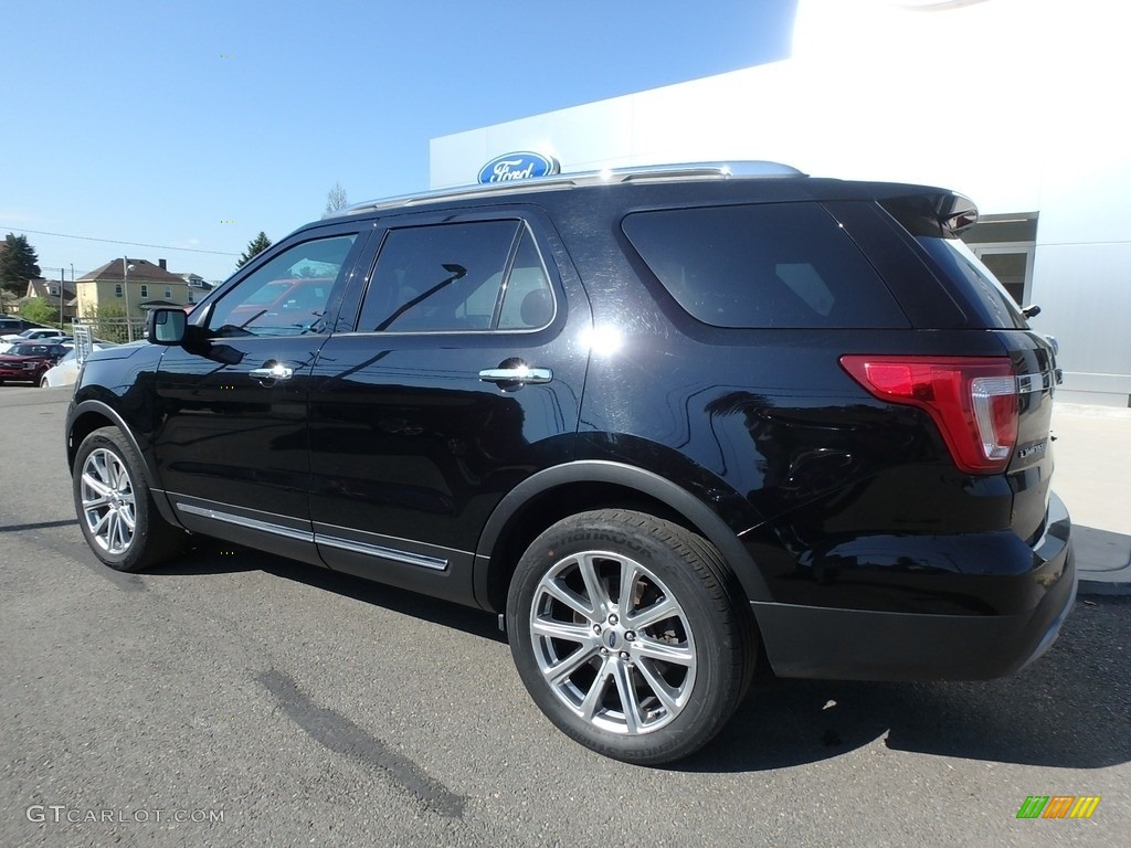 2017 Explorer Limited 4WD - Shadow Black / Ebony Black photo #7