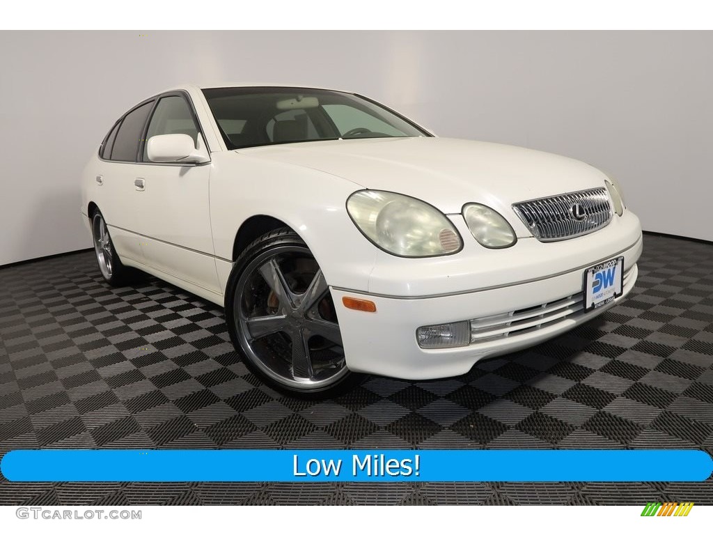 2003 GS 300 - Crystal White / Ivory photo #1