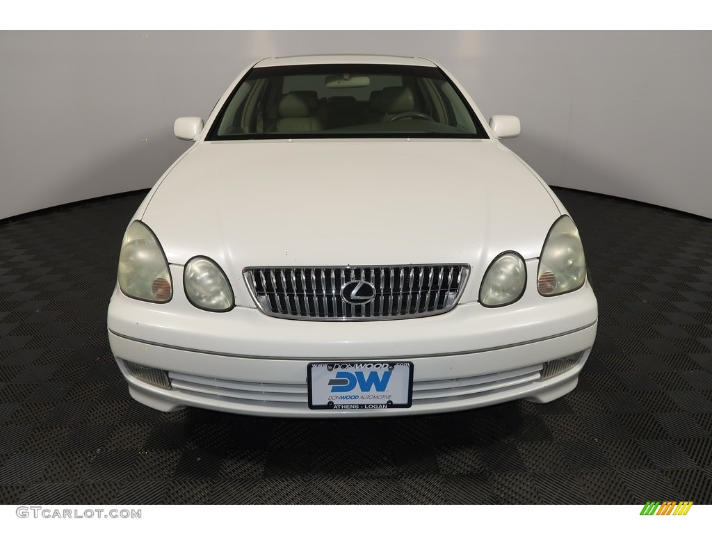 2003 GS 300 - Crystal White / Ivory photo #6