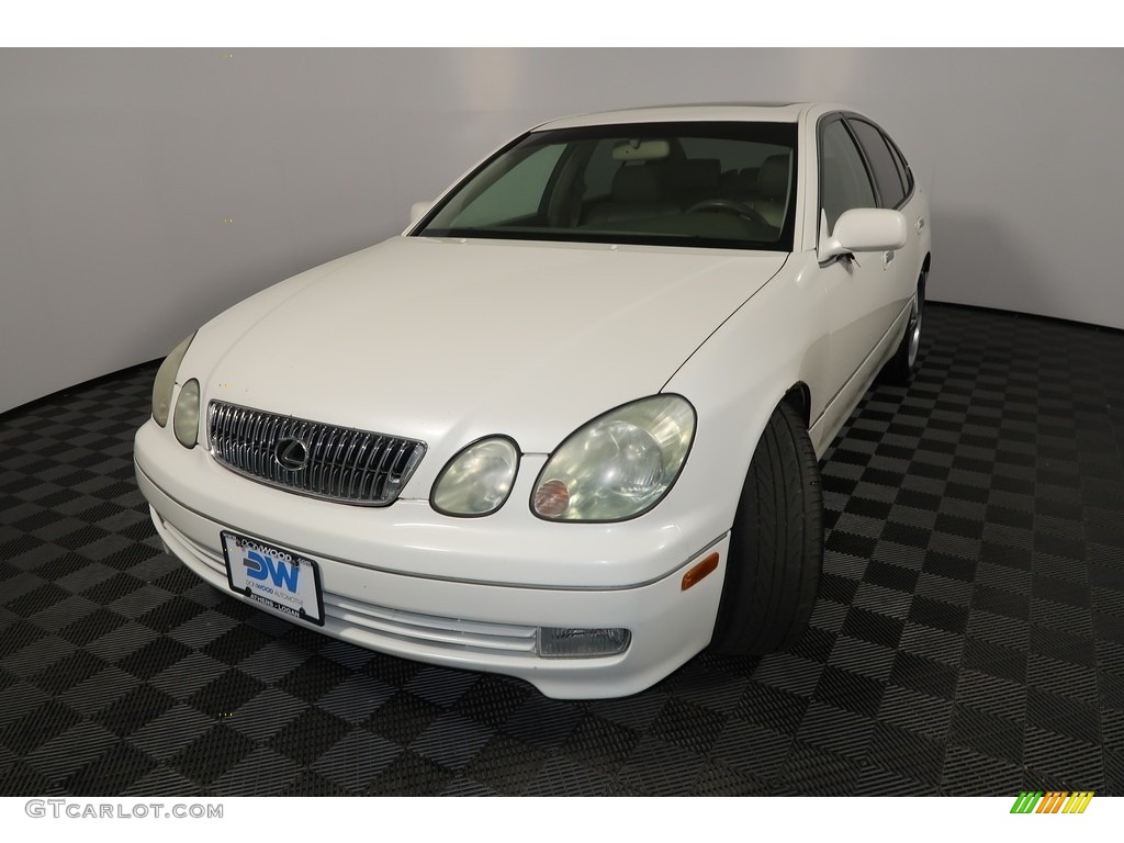 2003 GS 300 - Crystal White / Ivory photo #7