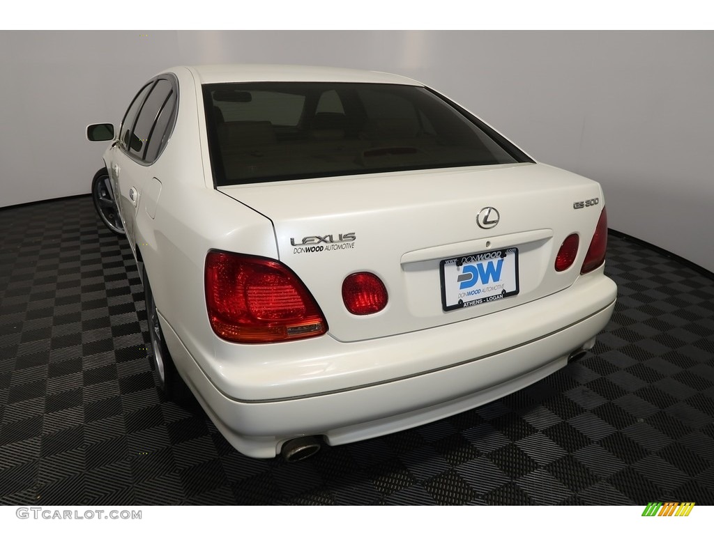 2003 GS 300 - Crystal White / Ivory photo #10
