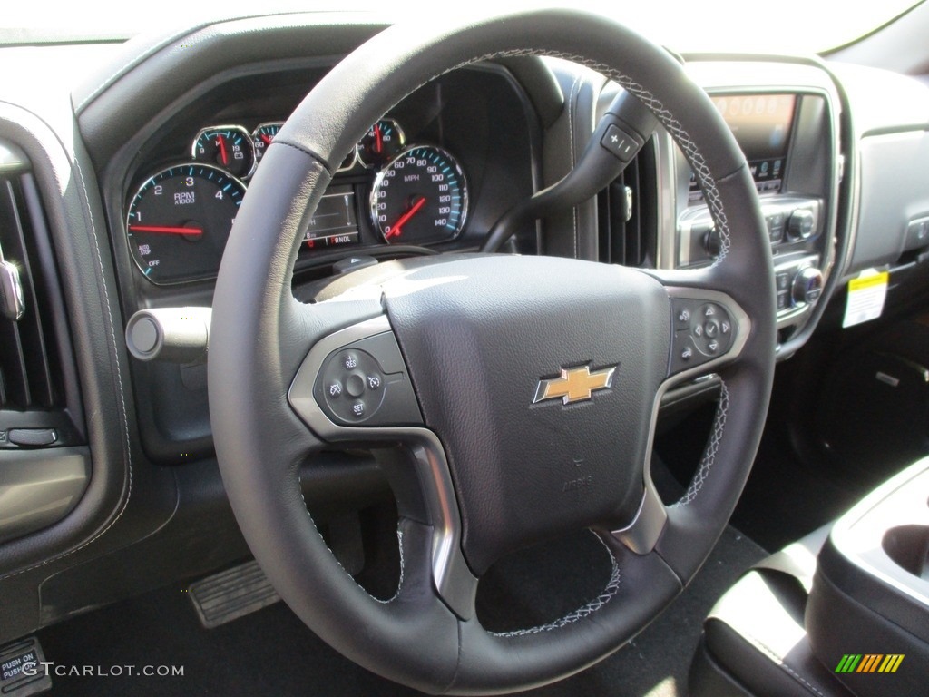 2018 Silverado 1500 LTZ Crew Cab 4x4 - Iridescent Pearl Tricoat / Jet Black photo #19