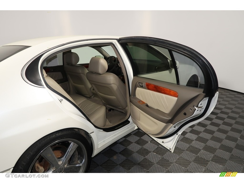 2003 GS 300 - Crystal White / Ivory photo #27