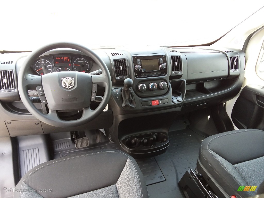 Black Interior 2018 Ram ProMaster 1500 Low Roof Cargo Van Photo #127093279