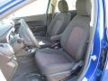 2018 Chevrolet Sonic Jet Black Interior Front Seat Photo