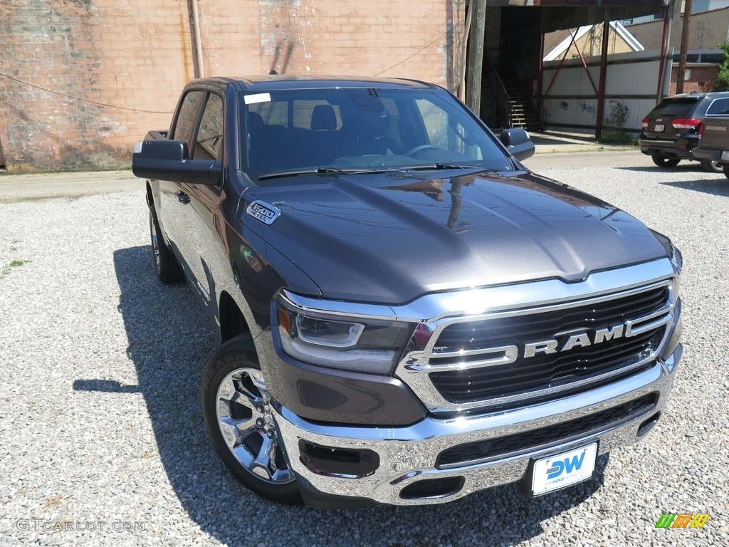 2019 Granite Crystal Metallic Ram 1500 Big Horn Crew Cab 4x4 127083296 Photo 2